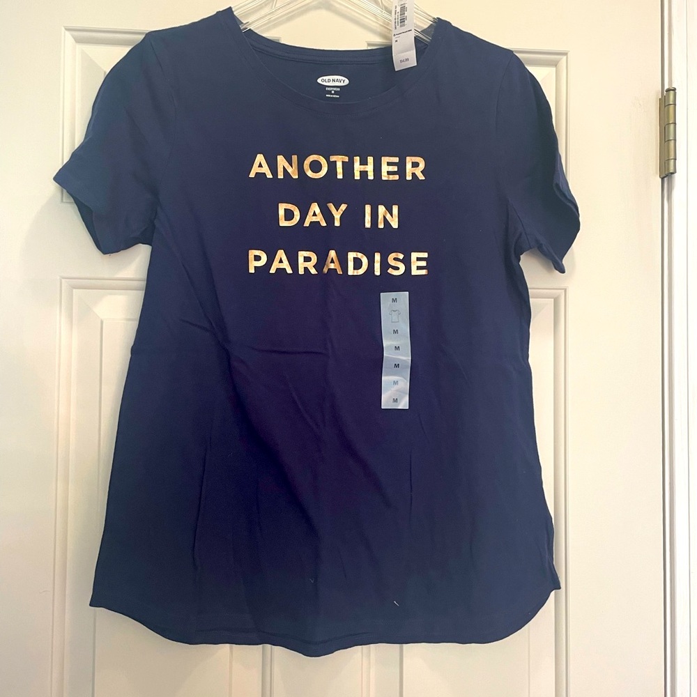 Old Navy NWT Navy Blue Shirt Medium